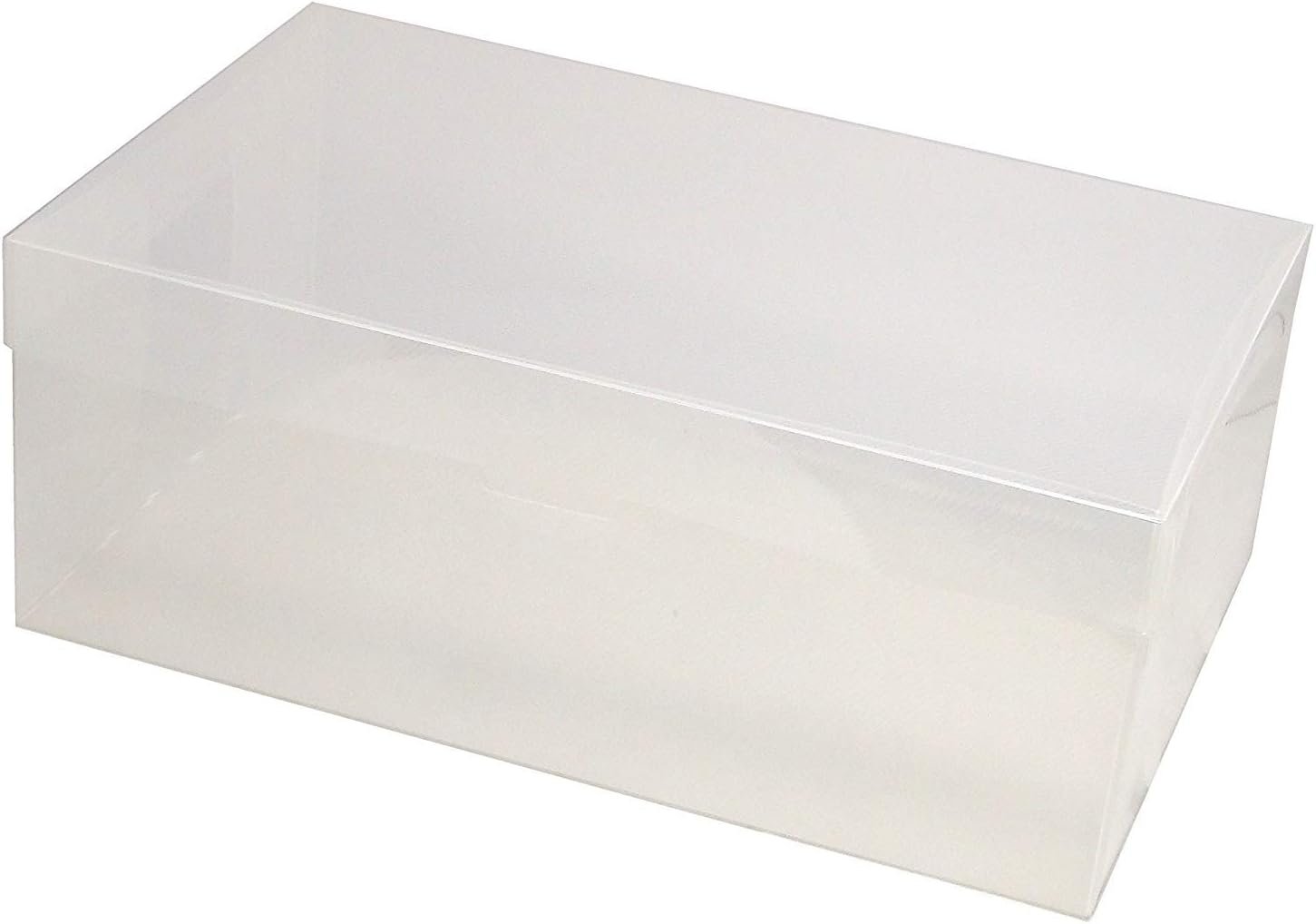 Clear Foldable Shoe Box Stackable Rectangular Display for Case Sneaker Storage Box Under Bed Container Storage Boxes