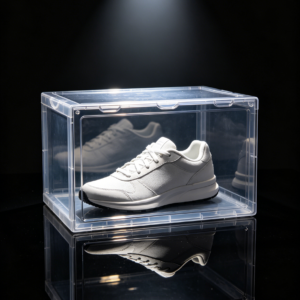 Sneaker Display Transparent Foldable Shoe Box